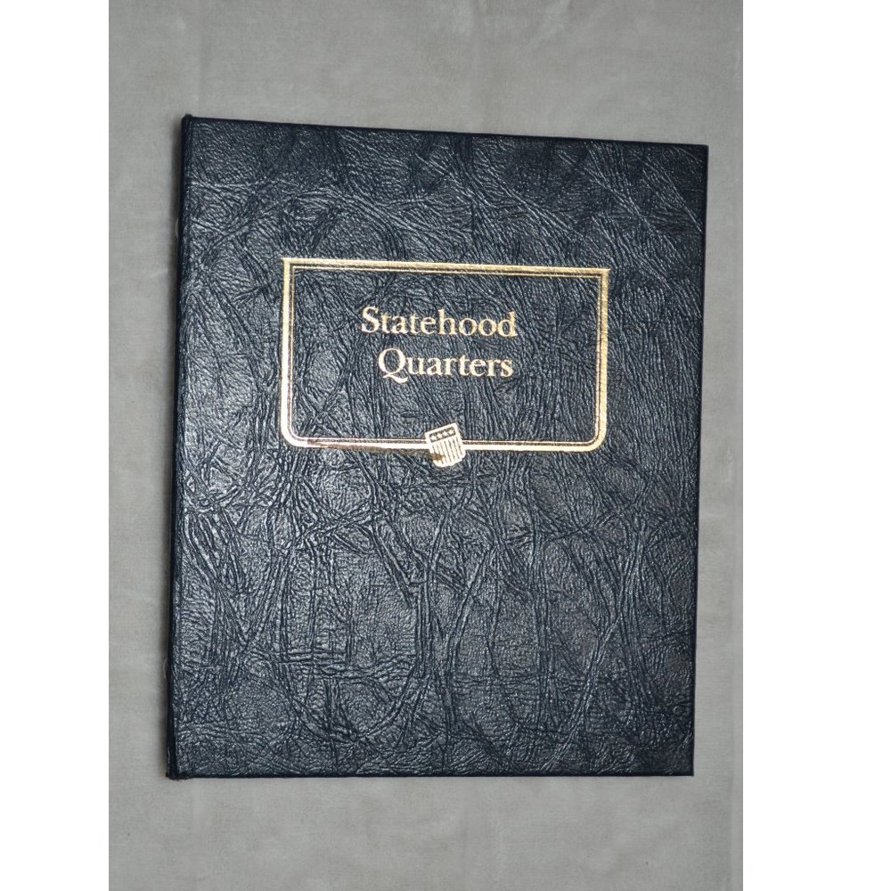 Statehood Quarters classic All 50 state coins US Mint 1999-2008 Complete book